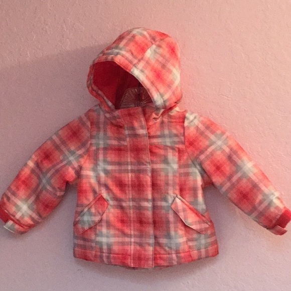 r checkered zip up winter jacket 12M - Picture 1 of 2